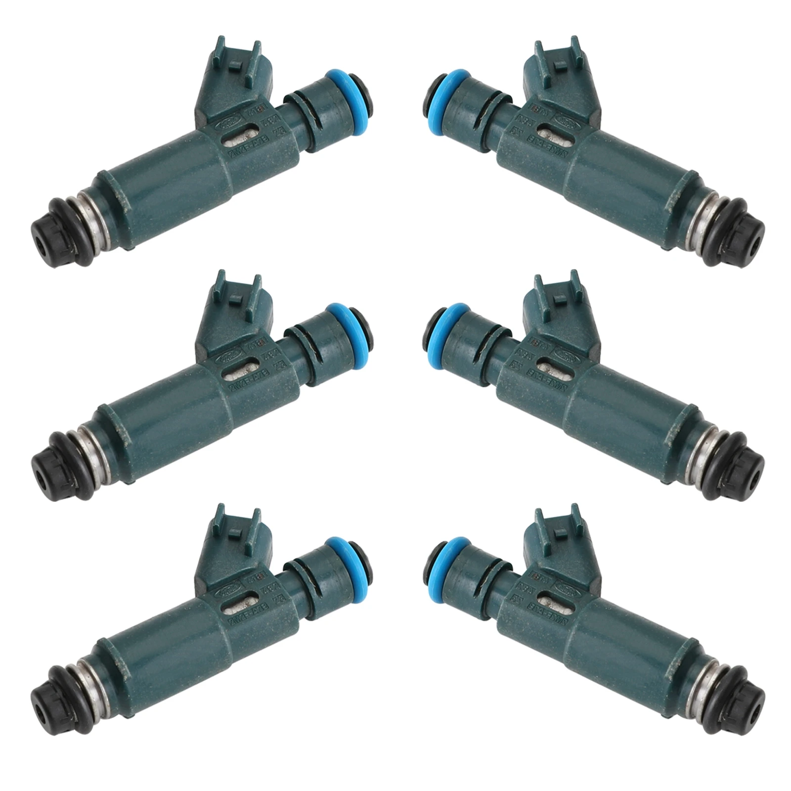 Areyourshop 6PCS Fuel Injectors Fit For Mazda 6 2003-2008 MPV 2002-2006 3.0L 2M2EA7B Car Auto Parts