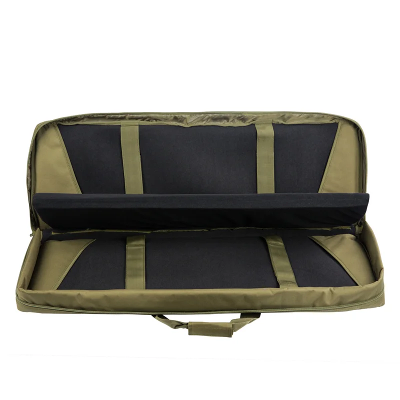 LQARMY 81 97 106 122cm Tactical Gun Bag Double Rifle Case Molle Rifle Bag Sniper Airsoft Gun Case Backpack Hunting Gun Holster