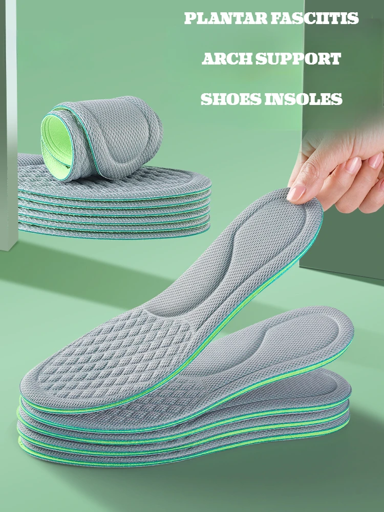 Arch Support Insoles for Feet Memory Foam Non Slip Shoe Pads Plantar Fasciitis Relief Orthopedic Shoes Insole Comfort Inserts