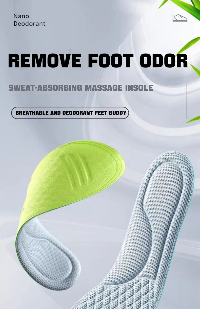 Arch Support Insoles for Feet Memory Foam Non Slip Shoe Pads Plantar Fasciitis Relief Orthopedic Shoes Insole Comfort Inserts