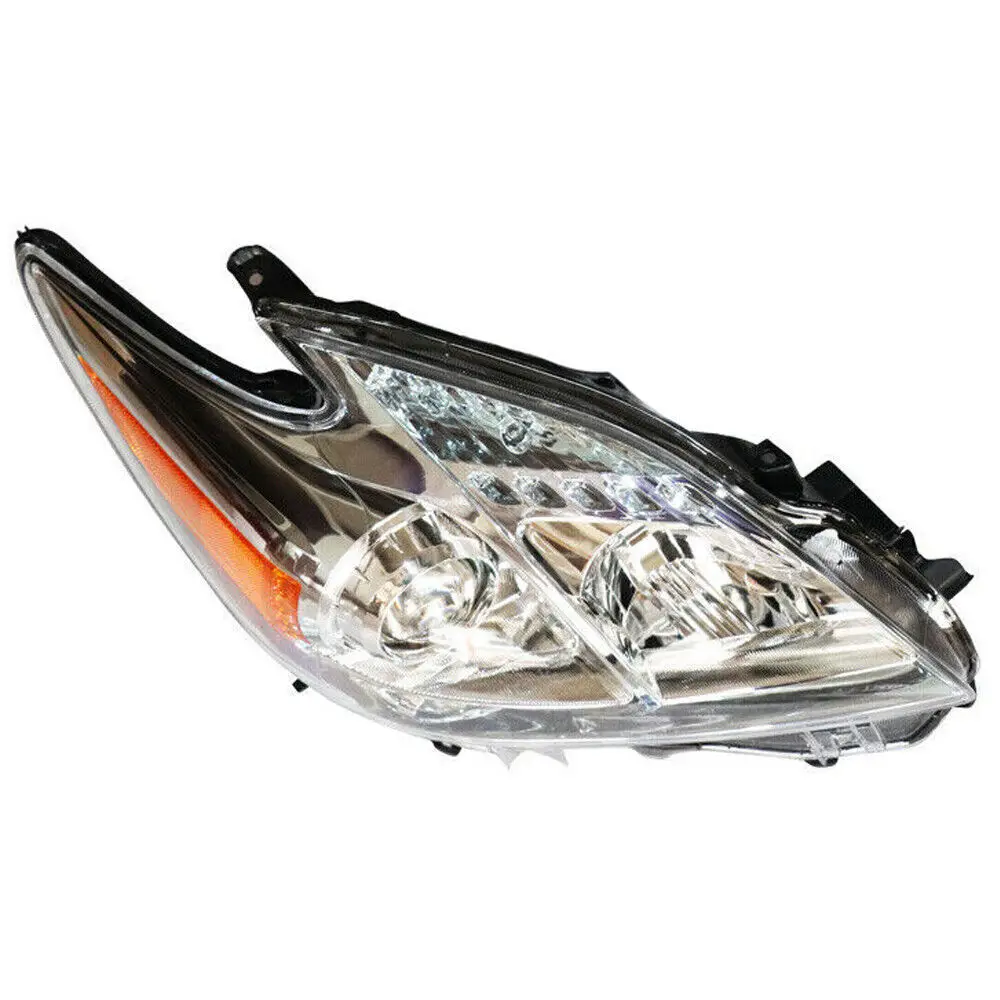 Left / Right Side Headlights Halogen Headlamps Assembly for 2010-2011 Toyota Prius