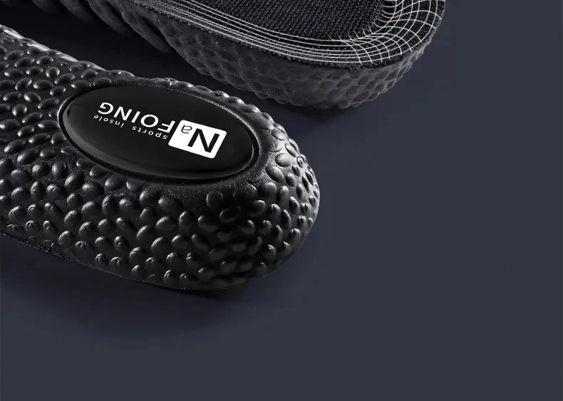 1Pair EVA Sports Shock Absorption Shoes Insole for Feet Height Increase Insoles Men Women Arch Support Orthopedic Shoe Pads