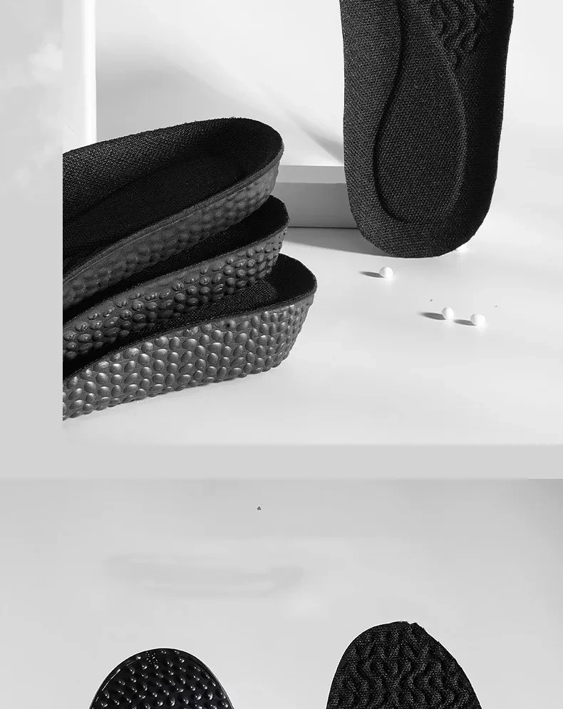 1Pair EVA Sports Shock Absorption Shoes Insole for Feet Height Increase Insoles Men Women Arch Support Orthopedic Shoe Pads
