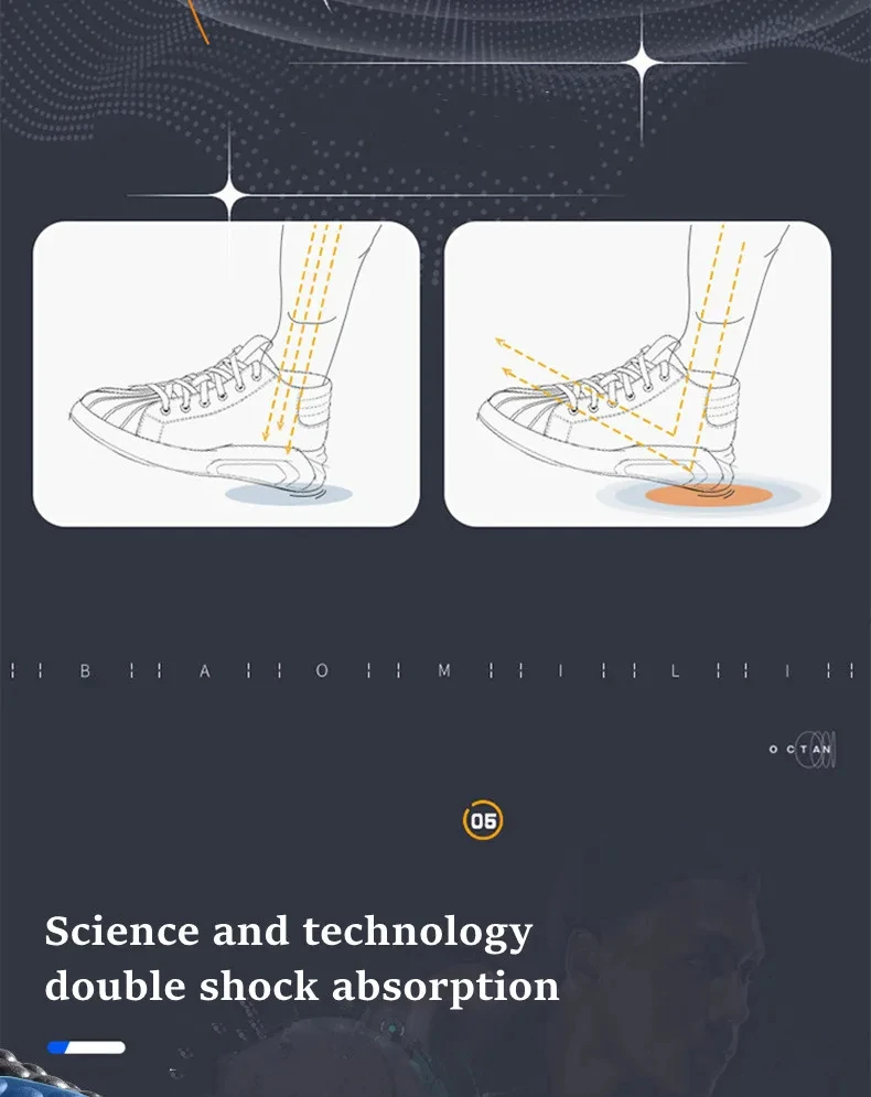 1Pair EVA Sports Shock Absorption Shoes Insole for Feet Height Increase Insoles Men Women Arch Support Orthopedic Shoe Pads