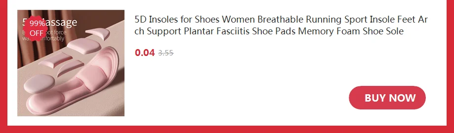 1Pair EVA Sports Shock Absorption Shoes Insole for Feet Height Increase Insoles Men Women Arch Support Orthopedic Shoe Pads
