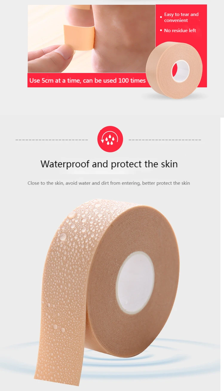 5M Silicone Gel Heel Cushion Protector Foot Feet Care Women Shoe Pads Insert Insole Sticker Useful Heel Protector Cushion Tapes