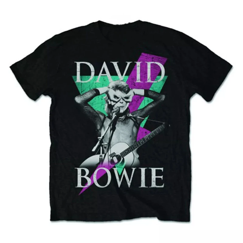 David Bowie Men's T-shirt Is A Vintage Casual T-shirt and Luxury Band Brand for Both Men and Women Top 2026 Band