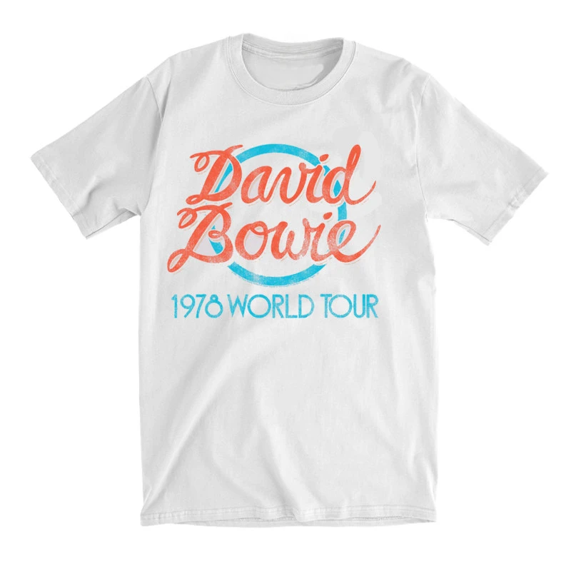 David Bowie Men's T-shirt Is A Vintage Casual T-shirt and Luxury Band Brand for Both Men and Women Top 2026 Band