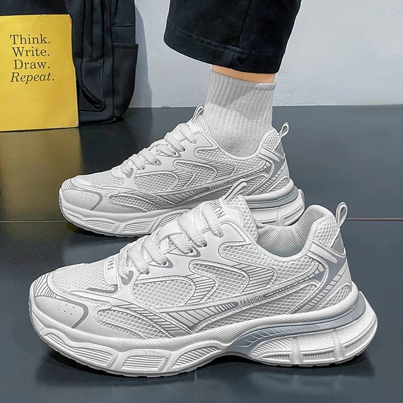 2026 New Versatile Trendy Men's Shoes, Breathable Dad Shoes, Casual Running Sports Shoes