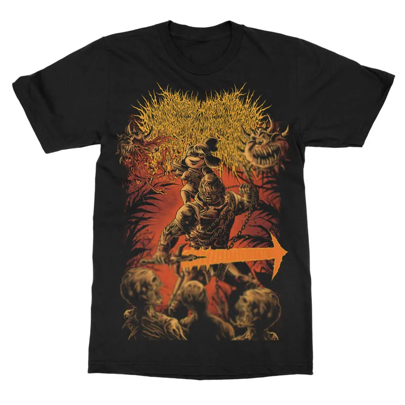 South African Rock Band Xavleg, Black Gold, Dark Gothic, Casual T-shirt, Men's and Women's Luxury Brand Top