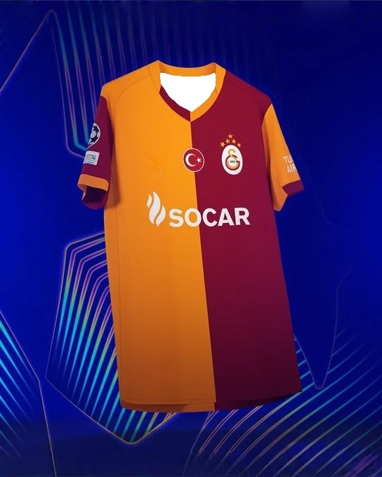 2026Turkish Super League Galatasaray FC 2025-26 Season Jersey Unisex Short-Sleeve T-Shirt Breathable and Quick-Drying Sports Top