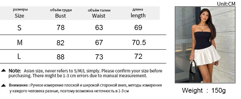 Summer New Women A-Line Dresses Strapless Slim Fit Off Shoulder Fashion Black Sexy Patchwork Casual Party Lady Dresses Clothing
