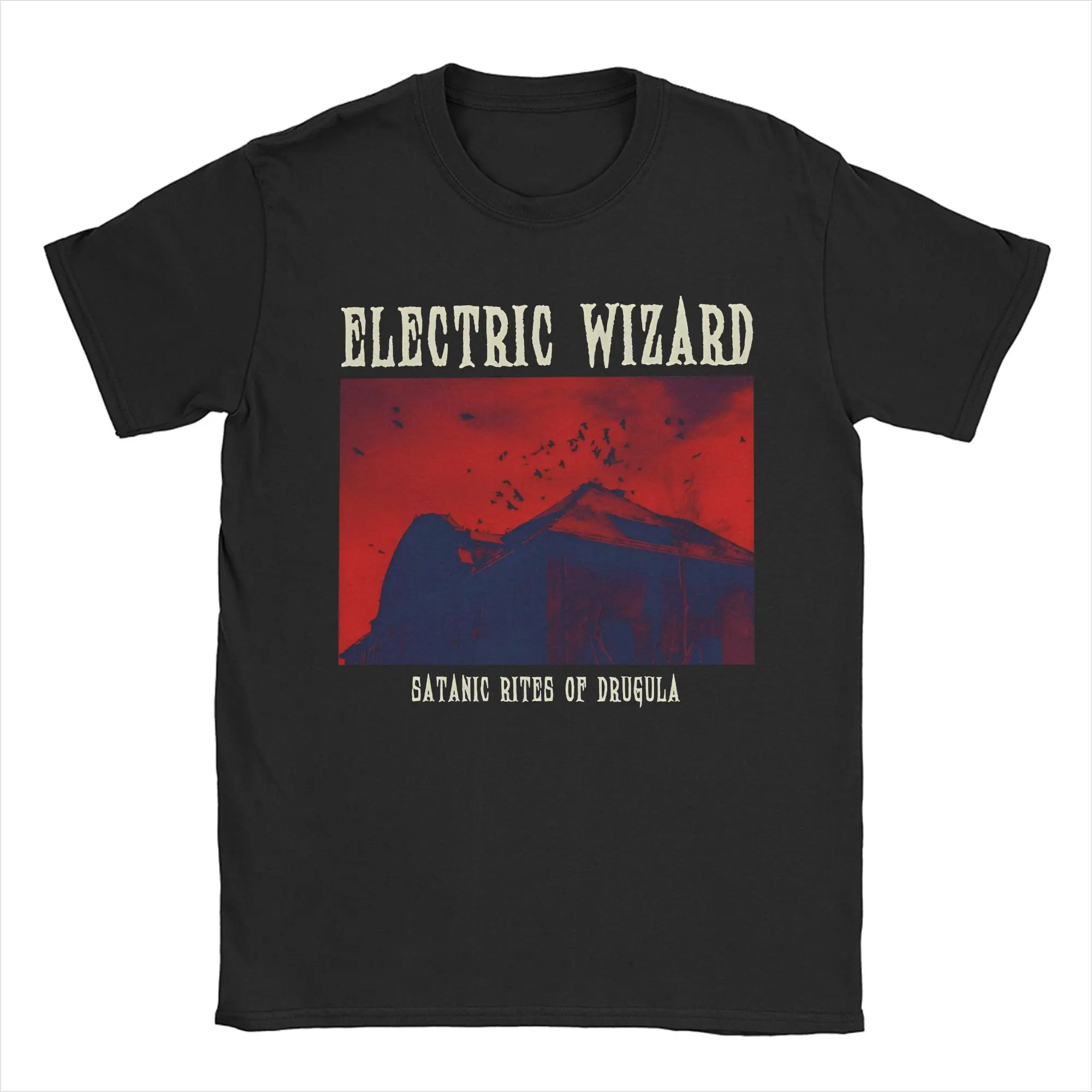 2026 Summer New Model Electric Wizard - Dopedillon T-Shirt - High-quality, Casual and Comfortable Men's Round-neck Printed Tee