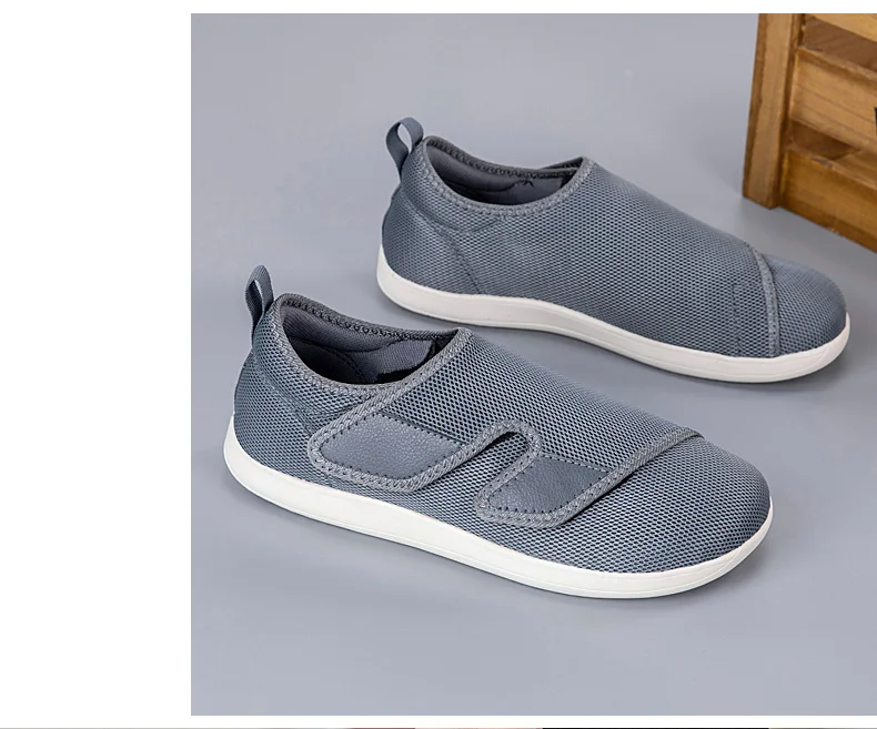 Men Shoes Casual Orthopedics Wide Feet Swollen Shoes Thumb Eversion Adjusting Soft Diabetic Shoe Walking Shoes For Women Unisex