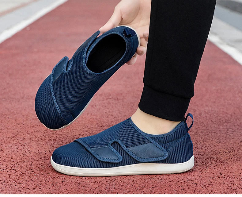 Men Shoes Casual Orthopedics Wide Feet Swollen Shoes Thumb Eversion Adjusting Soft Diabetic Shoe Walking Shoes For Women Unisex
