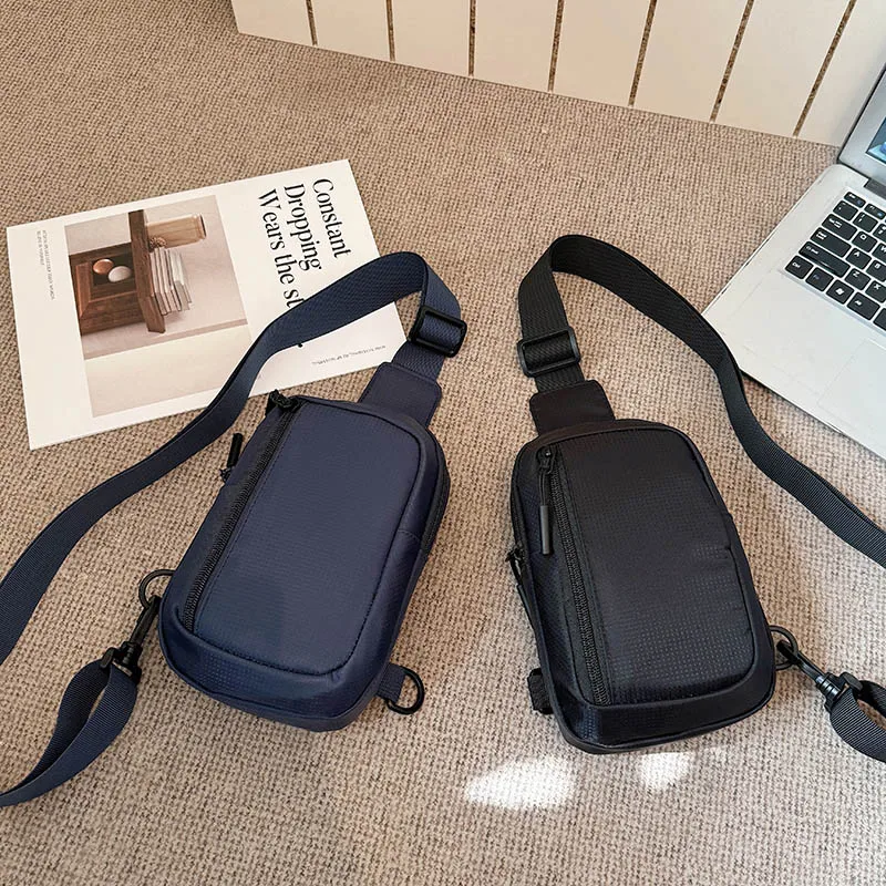 New Chest Bag for Men and Women's Leisure, Fitness, Sports, Crossbody Bag, Chest Bag, Casual Men's Bag, Large Capacity Bag Trend