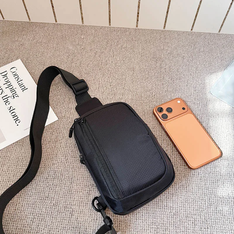 New Chest Bag for Men and Women's Leisure, Fitness, Sports, Crossbody Bag, Chest Bag, Casual Men's Bag, Large Capacity Bag Trend