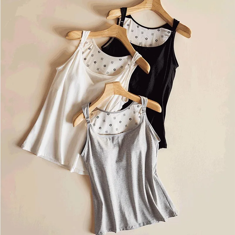 Maternity Modal Cotton Nursing Camisole Maternity Summer Nursing Tank Top Breastfeeding Loungewear Postpartum Recovery Wear