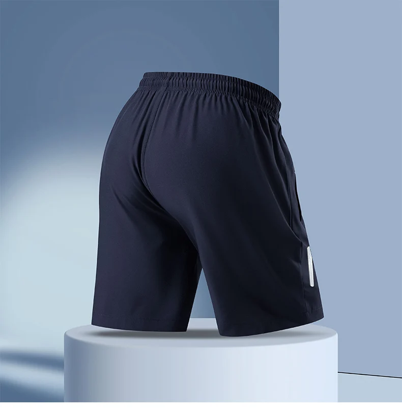New Men's Plus Size Casual Sports Shorts Summer Quick Dry Breathable Drawstring 5-Inch Athletic Shorts for Running Gym Workout