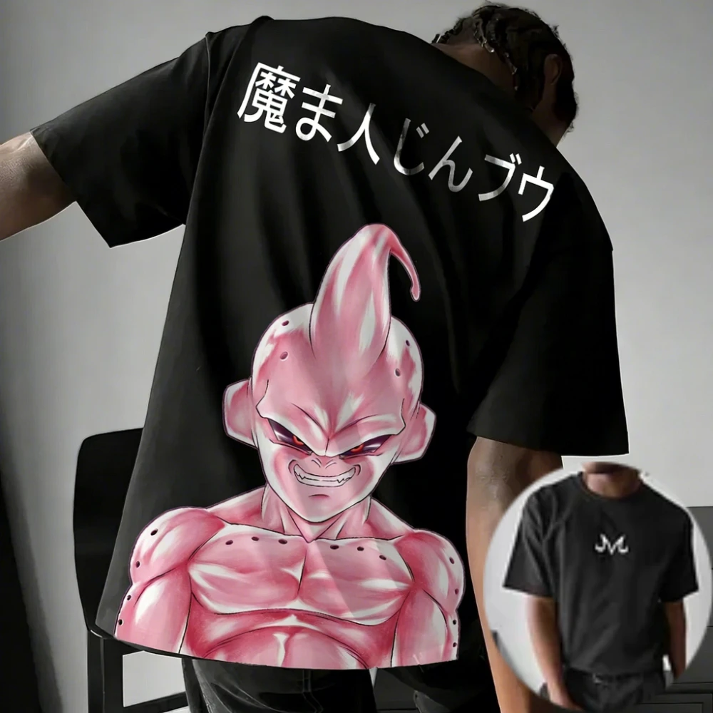 Dragon Ball Z Men's and Women's T-Shirts Vegeta Anime Tee Summer Men's and Women's Short Sleeves T-shirts 2026 New Summer