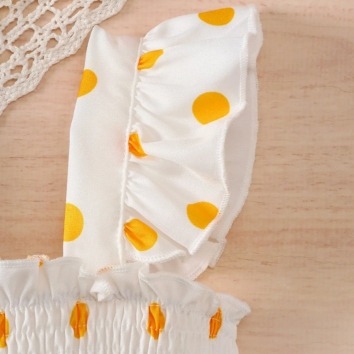 2PCS Dress Clothes Set Baby Girl Little Bee Printed Camisole Dress+Headband Summer Fashion Cute Wear for Infant Girl 0-3 Years