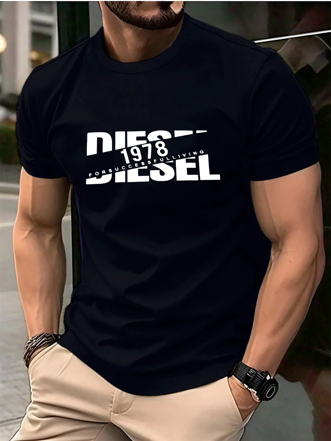2026 new trend hot men's and women's fashion T-shirts, black T-shirts, comfortable summer T-shirts, short sleeved fashion brand