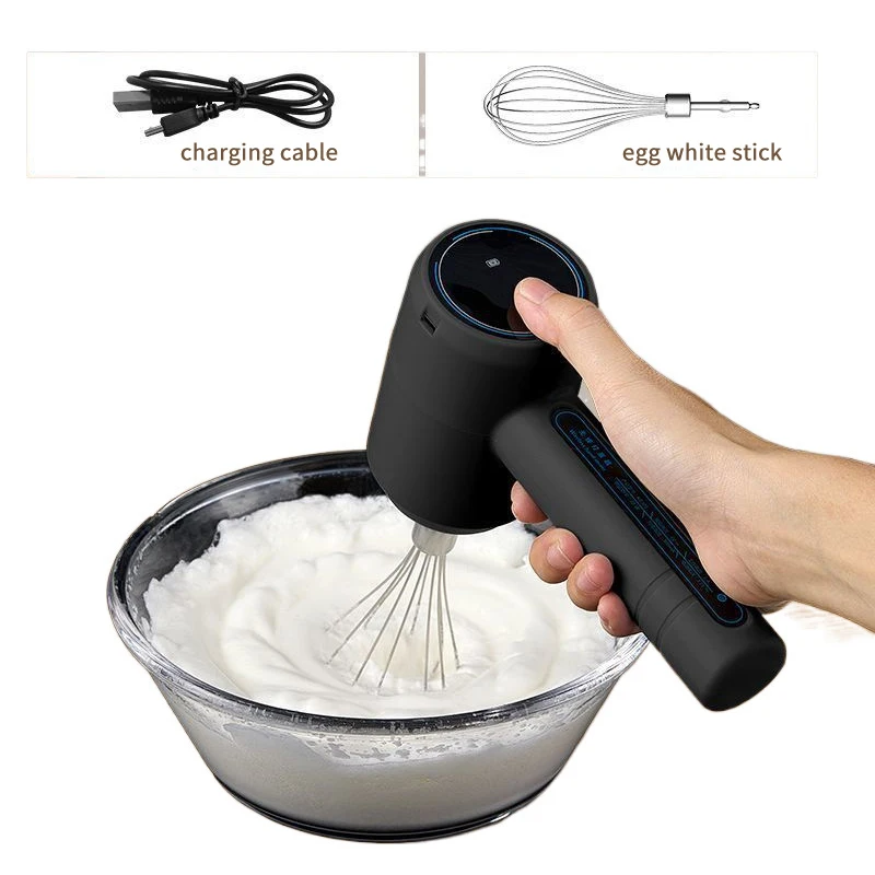 New Dye Stirrer Automatic Mixing Tools Hair Cream Mixer Color Paste Hair Dye Creme Stirrer Tint Mixer Handheld Rechargeable