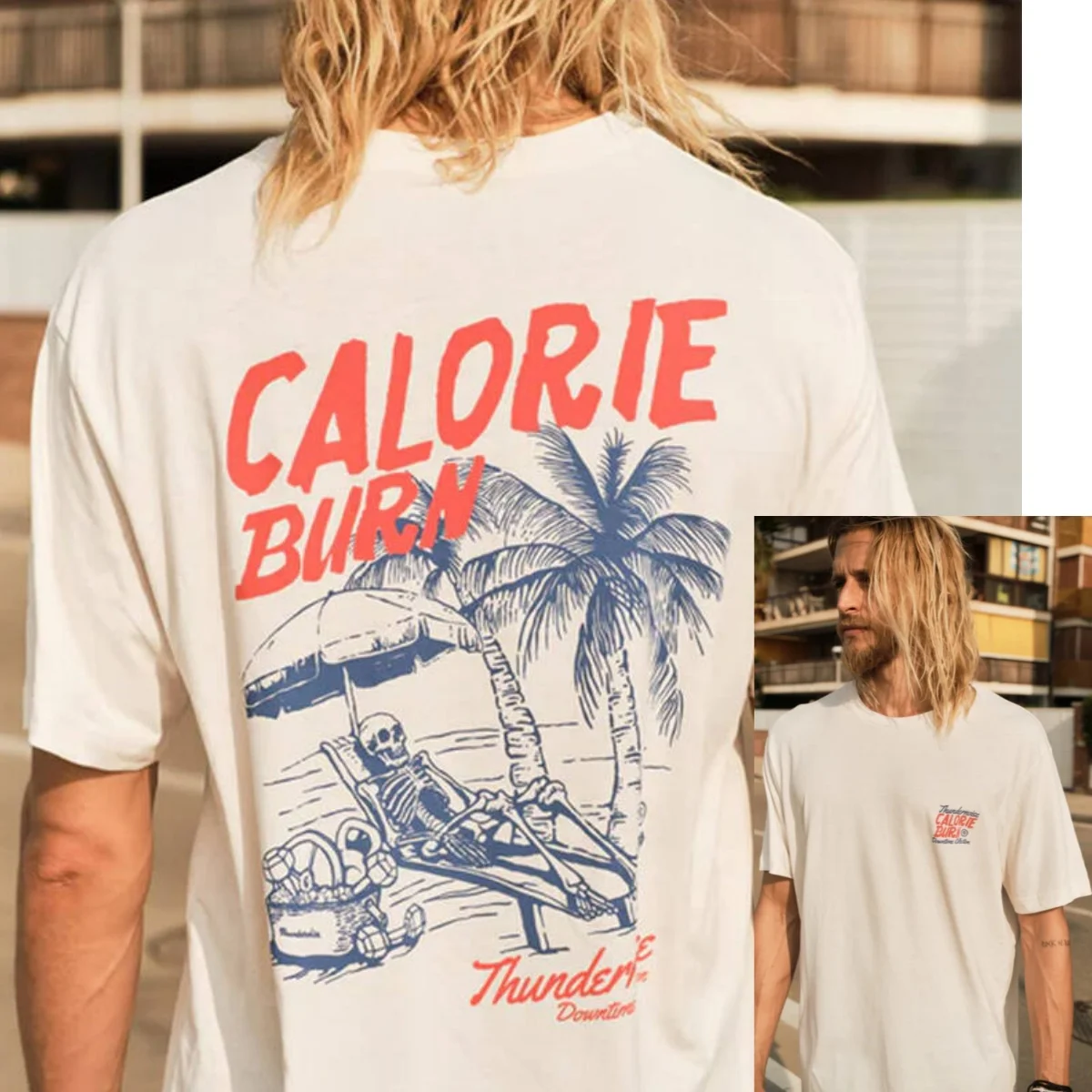 Thundernoise Ass To Grass Oversize Fitness Training Gym Leisure T-Shirt Men's and Women's Luxury Brand Top 2026