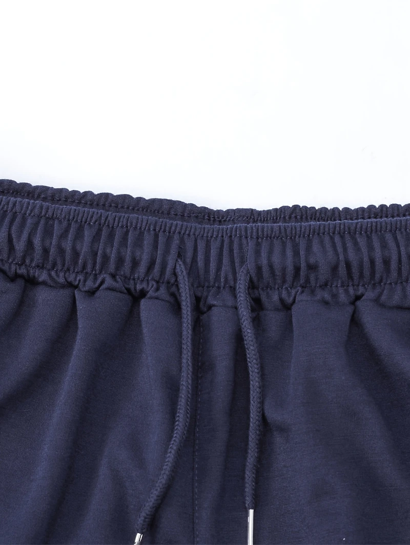 Men'S Summer New Loose-Fit Casual Sports Shorts, Gym Shorts with An Elastic Waistband - Adjustable Drawstring for Comfort,