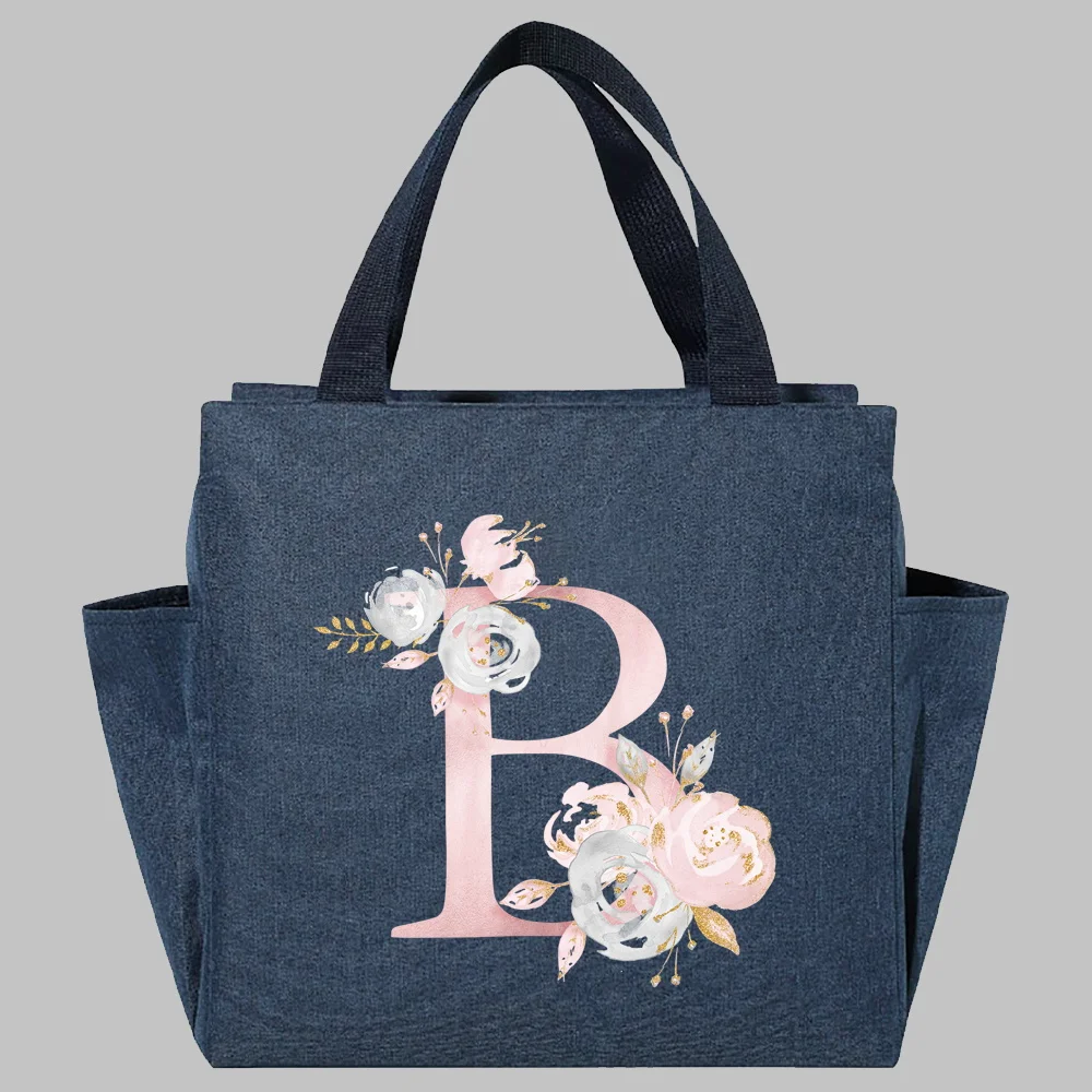 1PCs Fresh Cooler Bags Waterproof Nylon Portable Zipper Thermal Oxford Lunch Bags for Women Convenient Lunch Box Tote Food Bags