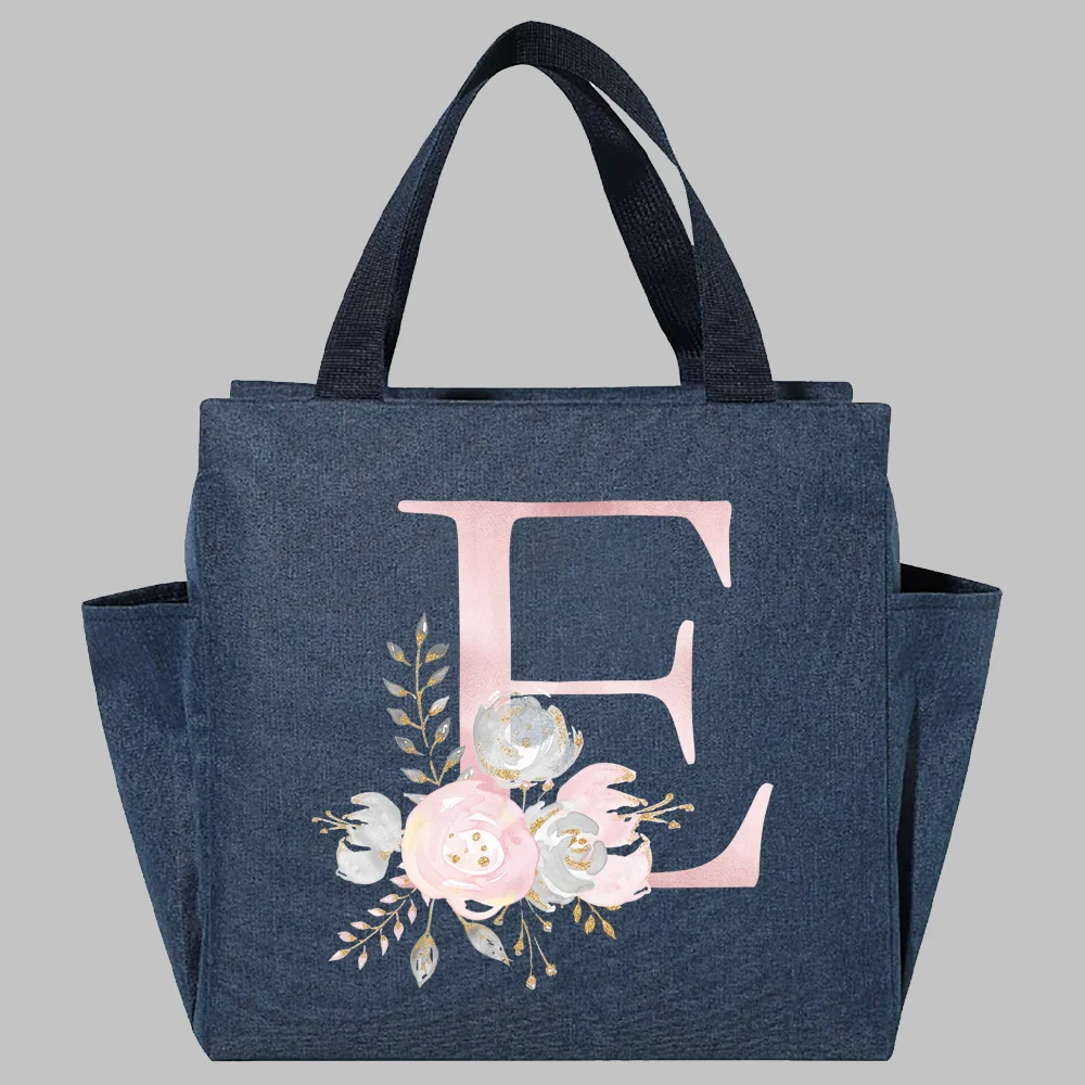 1PCs Fresh Cooler Bags Waterproof Nylon Portable Zipper Thermal Oxford Lunch Bags for Women Convenient Lunch Box Tote Food Bags