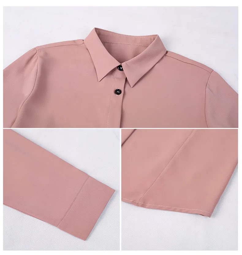 New Women'S Spring And Autumn Collar Long Sleeved Top Fashionable And Versatile Medium To Long Loose Casual Cardigan Shirt