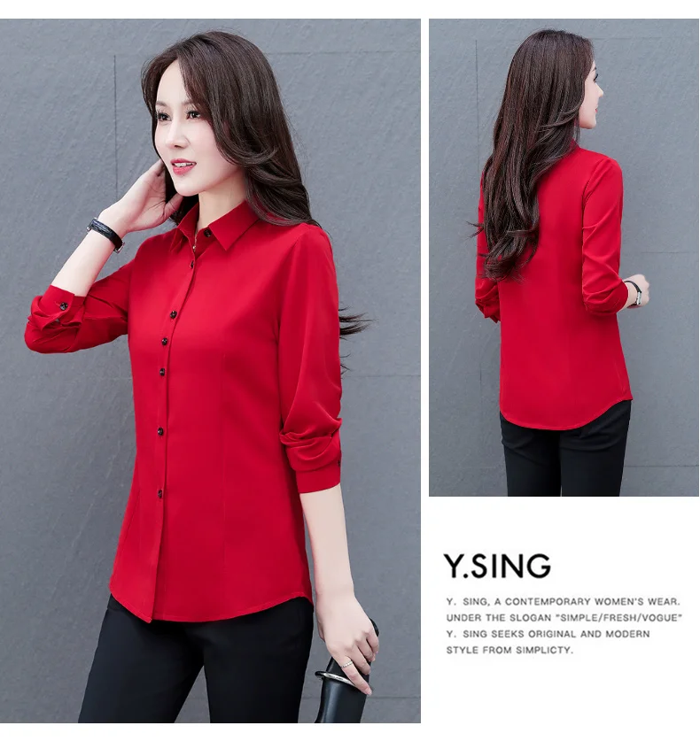 New Women'S Spring And Autumn Collar Long Sleeved Top Fashionable And Versatile Medium To Long Loose Casual Cardigan Shirt