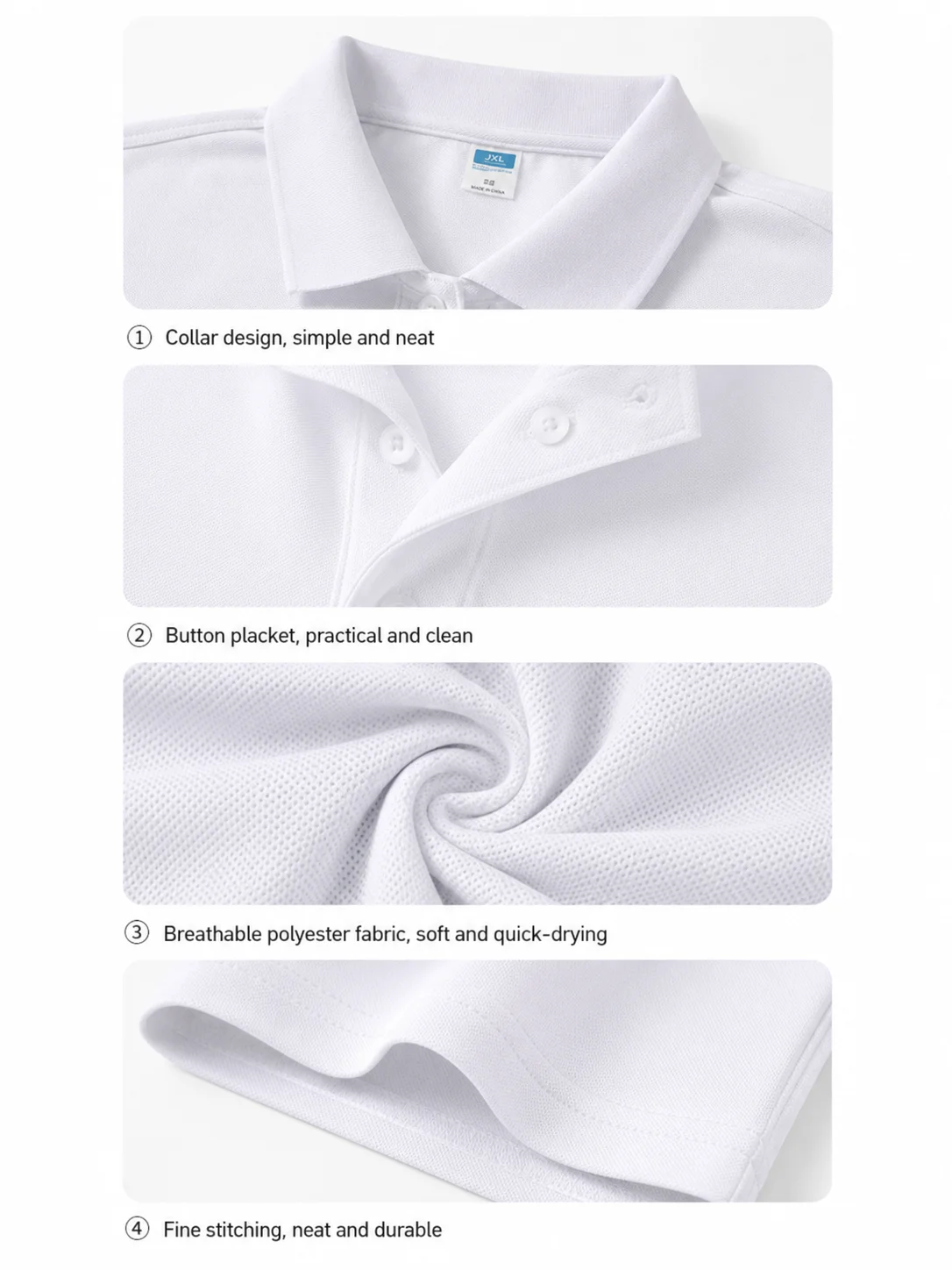 Women Solid Color Polo Shirt Summer Casual Cool Feeling Antibacterial Tops Breathable Short-sleeved Lapel Slim Fit 2025 Clothes