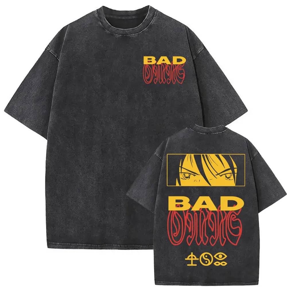 Bad Omens Do You Feel Love Tour 2026 Vintage Washed T Shirt Gothic Rock Band Concert Tshirts Men Women Fashion Oversized T-shirt