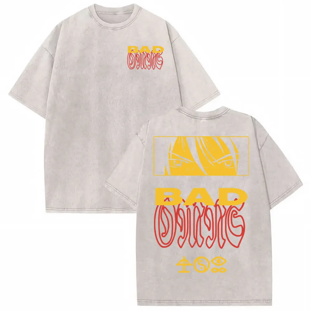 Bad Omens Do You Feel Love Tour 2026 Vintage Washed T Shirt Gothic Rock Band Concert Tshirts Men Women Fashion Oversized T-shirt