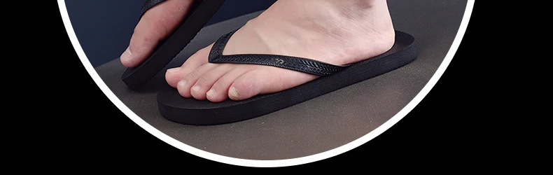 High Street Men's Flip Flops Slippers Anti-skid Outdoor Casual Beach Sandals Household Slipper Students Slides Pantuflas Hombre