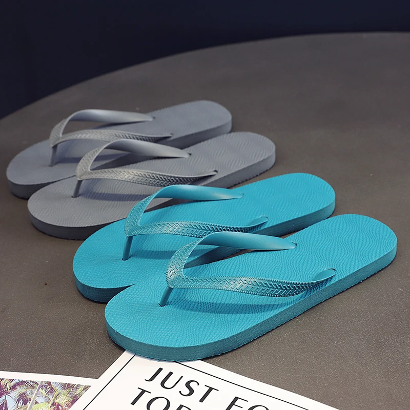 High Street Men's Flip Flops Slippers Anti-skid Outdoor Casual Beach Sandals Household Slipper Students Slides Pantuflas Hombre