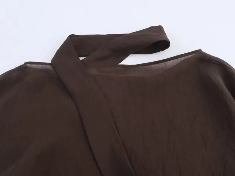 Women's Casual Loose Batwing Sleeve Off Shoulder Top with Studs - Spring Summer Fashion Blouse for Daily Outings & Travel