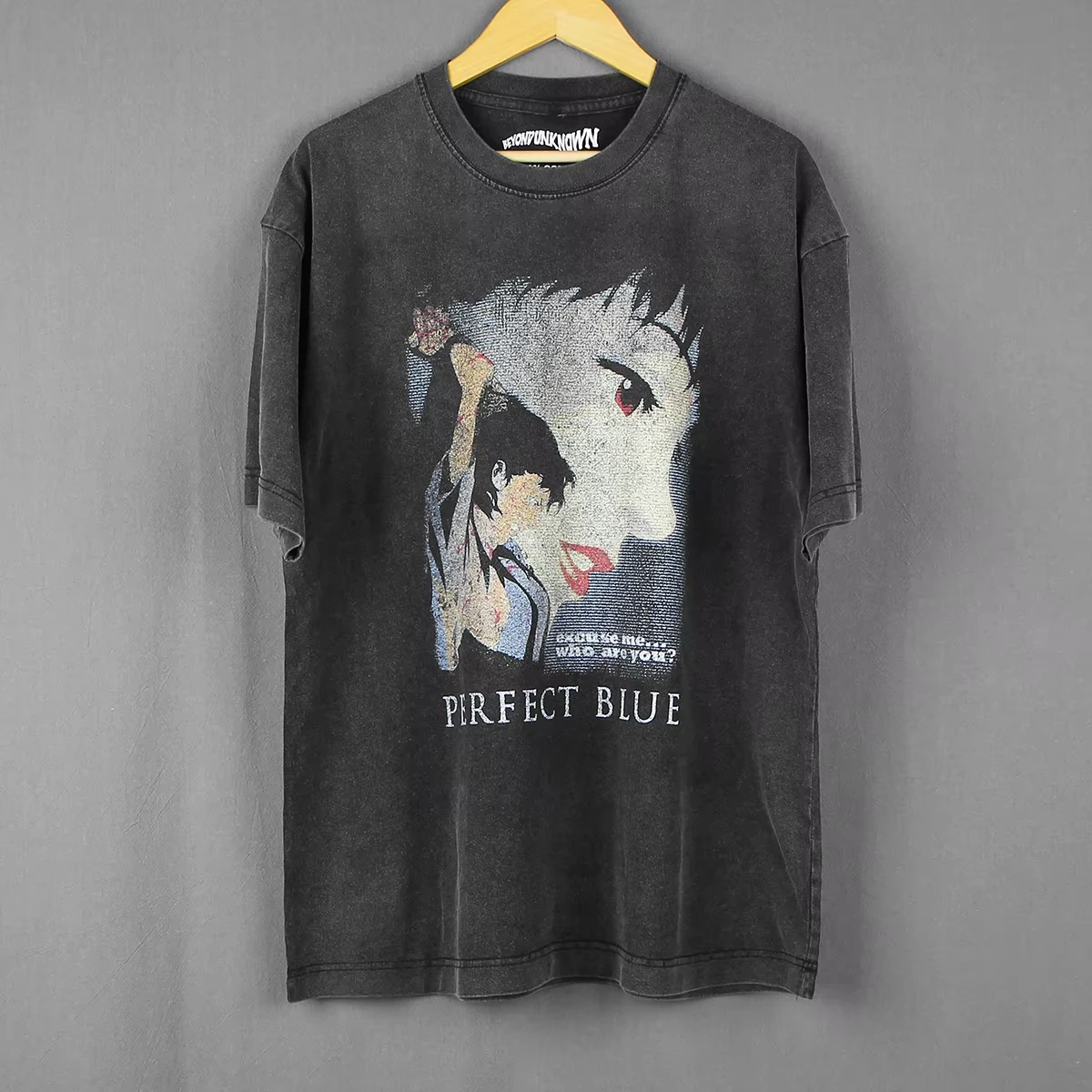 Perfect Blue T-Shirt Japanese Anime Satoshi Kon Paprika Millennium Actress Tokyo Godfathers Men's Women Short Sleeves Shirt