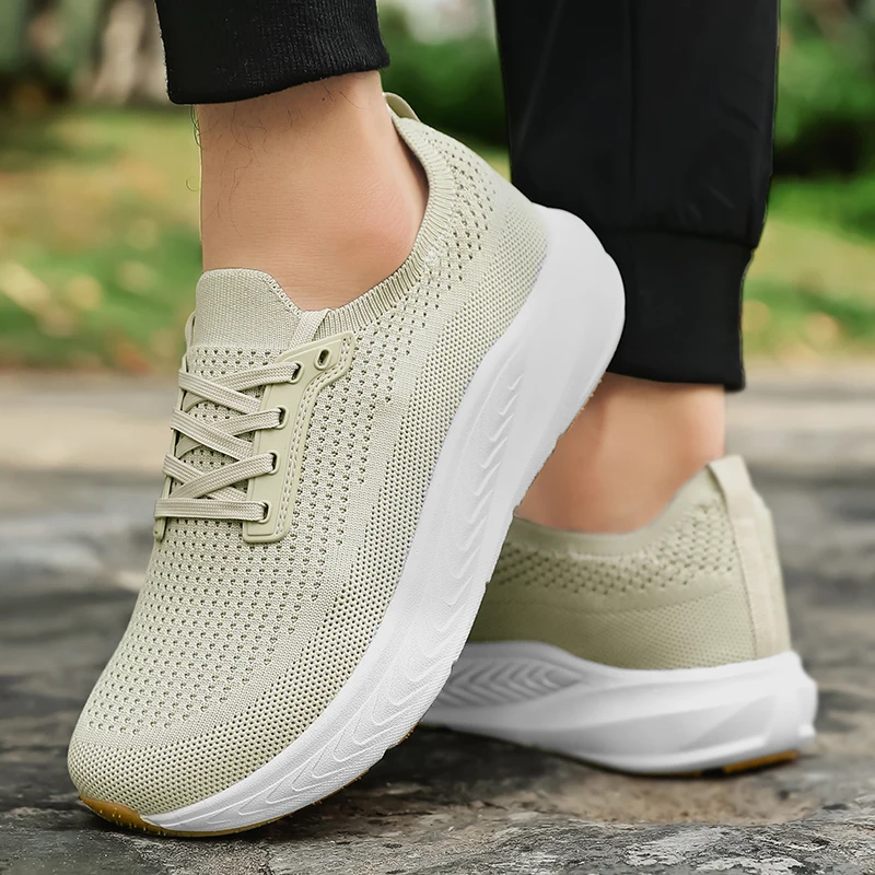 Outdoor Wide Toe Men Barefoot Shoes Fashion Casual Sneakers Lightweight Walking Running Shoes Minimalist Comfortable Sport Shoe