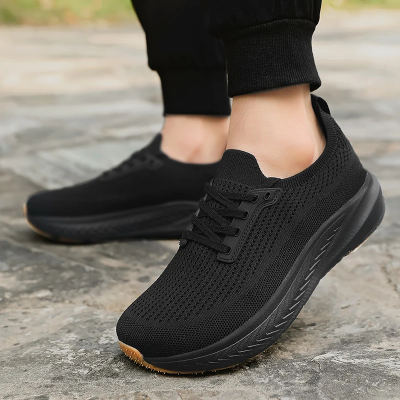 Outdoor Wide Toe Men Barefoot Shoes Fashion Casual Sneakers Lightweight Walking Running Shoes Minimalist Comfortable Sport Shoe
