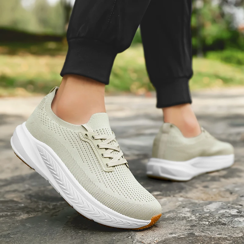Outdoor Wide Toe Men Barefoot Shoes Fashion Casual Sneakers Lightweight Walking Running Shoes Minimalist Comfortable Sport Shoe