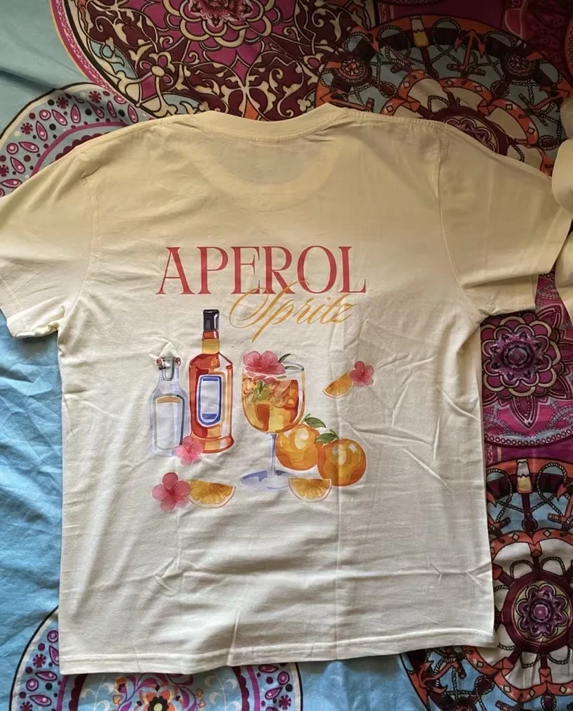 Women's Cotton T-shirt Summer Lady Casual Short Sleeve Heart-shaped Graphic Shirts Woman Daily Wear Basic Top Minimalist Tee