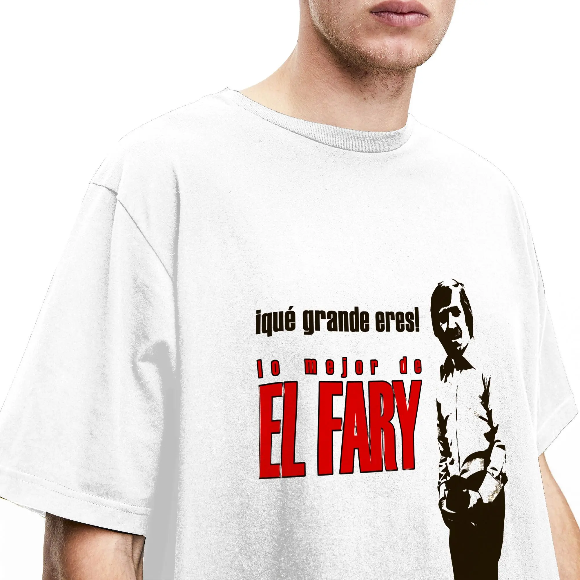 El Fary Spanish Retro (2) T Shirt Summer Trendy Cool T-Shirts Cotton O Neck Oversize Top Tees Short Sleeve Vintage Tshirt