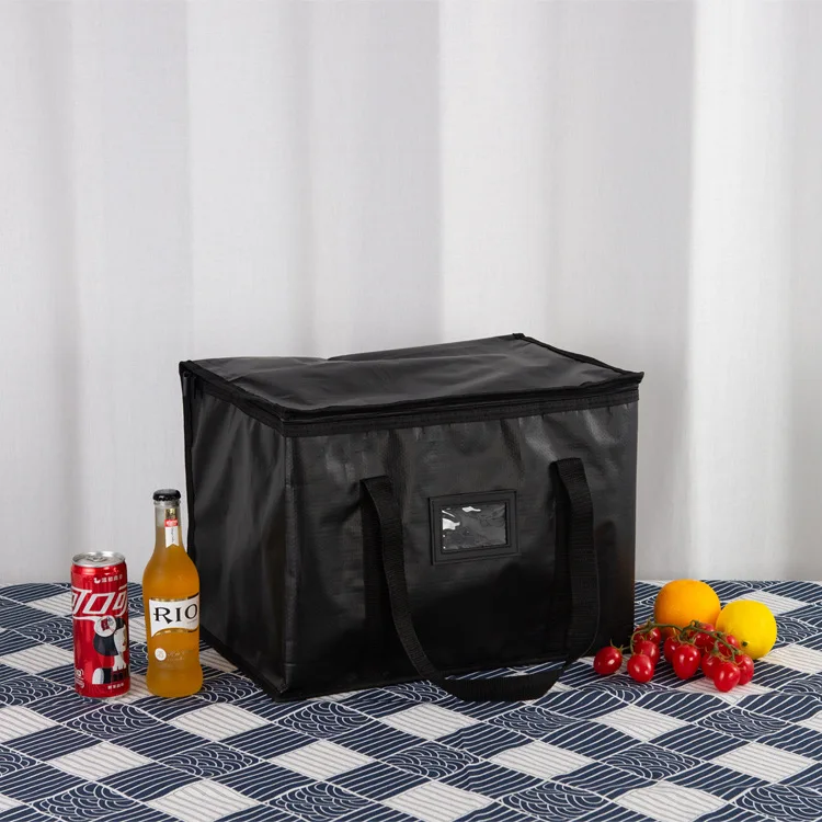 Insulated Cooler Bag, Large Capacity Thermal Lunch Tote, Waterproof Portable Ice Pack for Picnic, Food Delivery, Outdoor Camping