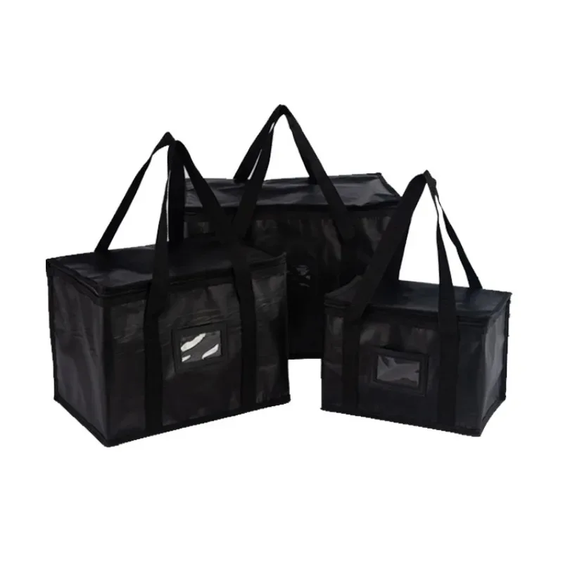 Insulated Cooler Bag, Large Capacity Thermal Lunch Tote, Waterproof Portable Ice Pack for Picnic, Food Delivery, Outdoor Camping