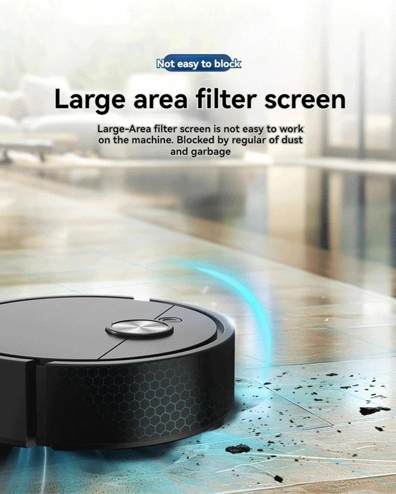 Mini Vacuum Cleaning Robot Smart Mopping Suction And Sweeping Integrated Fully Automatic Home Cleaning Sweeping Robot 2026 New