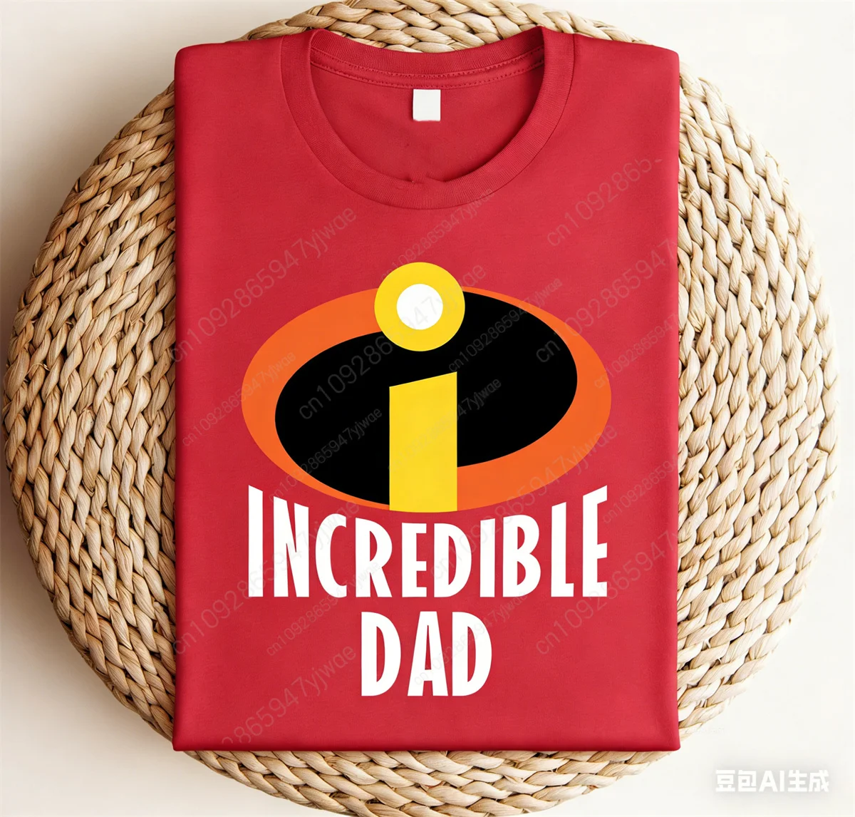 Incredibles Family Logo Graphic Print Shirt Pixar Movie Fan Tee Family Member T-shirt Party Tee Adults Kid Cotton T-shirt Top