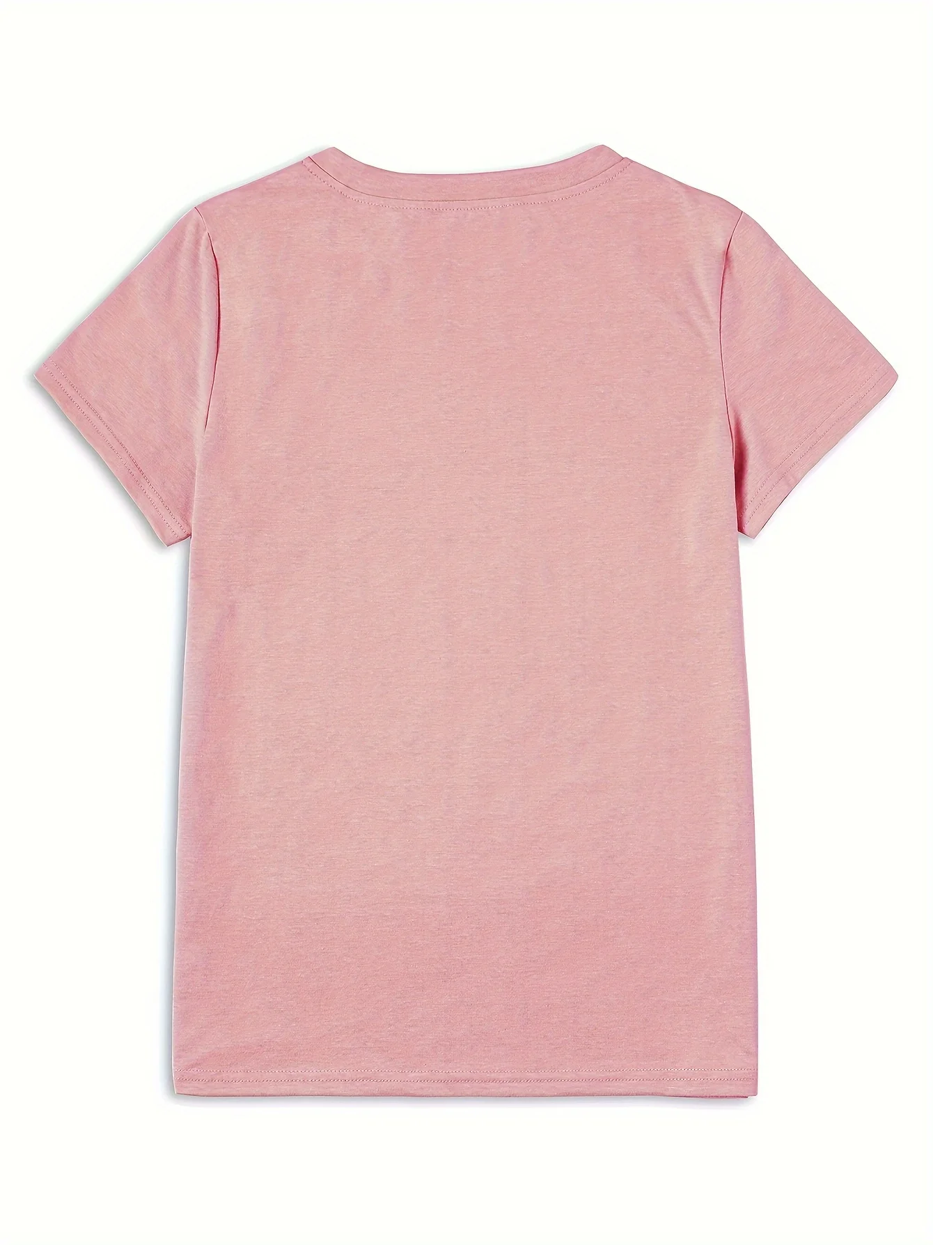 Women's Casual Round Neck T-Shirt with Peace Love Dr Pepper Print Short Sleeve Knit Regular Fit Graphic Tee for All Seasons